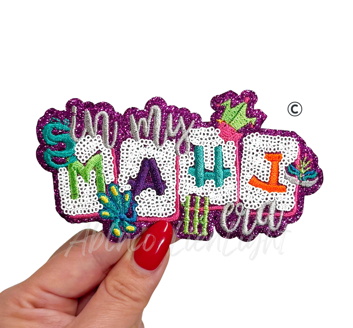 In My Mahjong Era Sequin Patch - Small