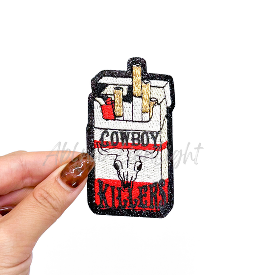 Cowboy Killers Cigarettes Retro Western Patch